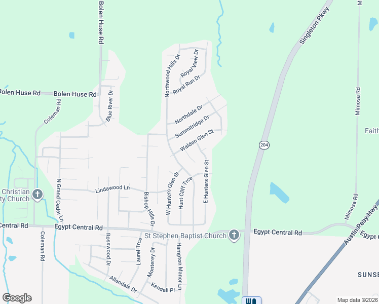 map of restaurants, bars, coffee shops, grocery stores, and more near 4820 Walden Glen Street in Memphis