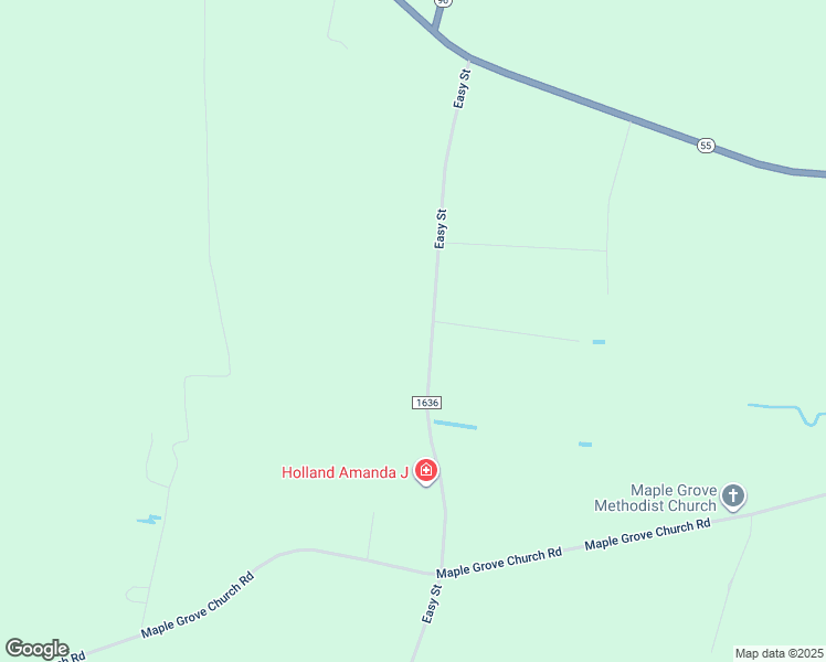 map of restaurants, bars, coffee shops, grocery stores, and more near 3645 Easy Street in Dunn