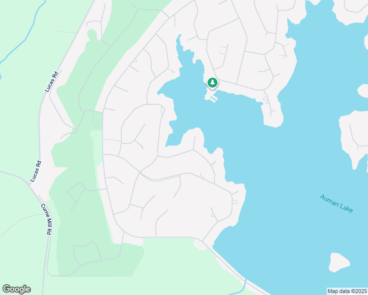 map of restaurants, bars, coffee shops, grocery stores, and more near Swaringen Drive in Seven Lakes