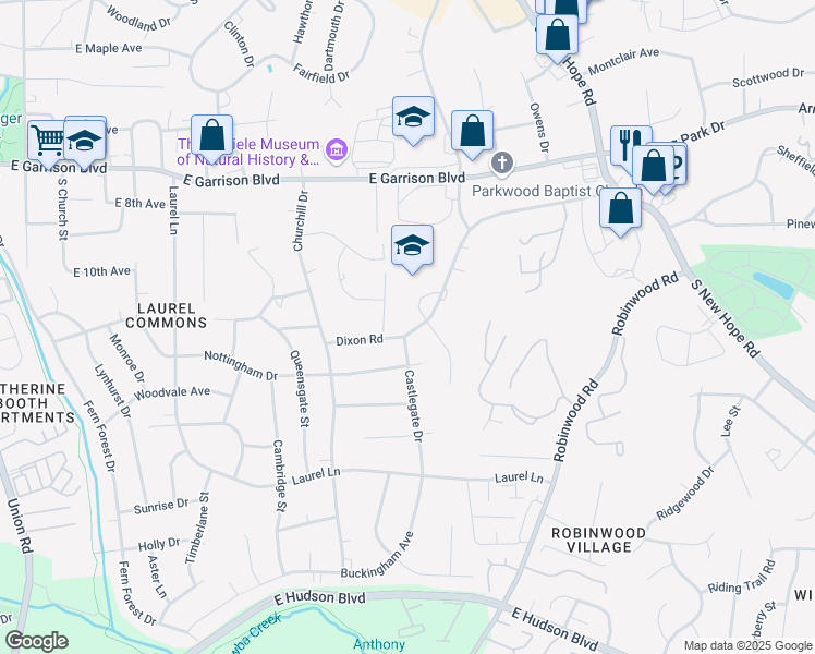 1716 Dixon Road, Gastonia NC Walk Score