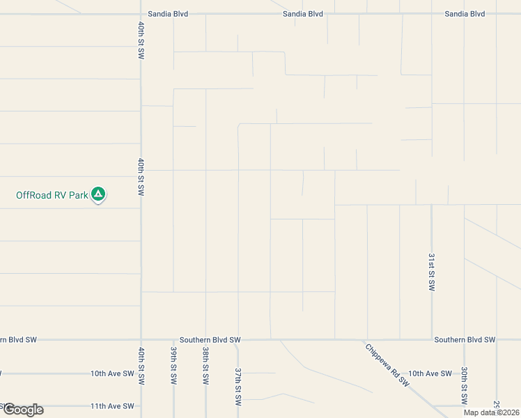 map of restaurants, bars, coffee shops, grocery stores, and more near 607 36th Street Southwest in Rio Rancho
