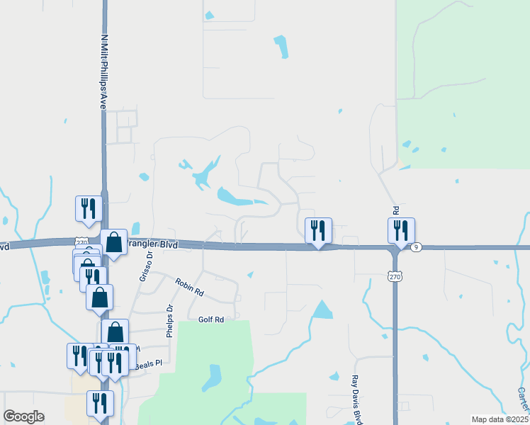 map of restaurants, bars, coffee shops, grocery stores, and more near 908 William Boulevard in Seminole