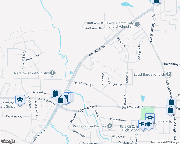 map of restaurants, bars, coffee shops, grocery stores, and more near 3670 Sawmill Drive in Memphis