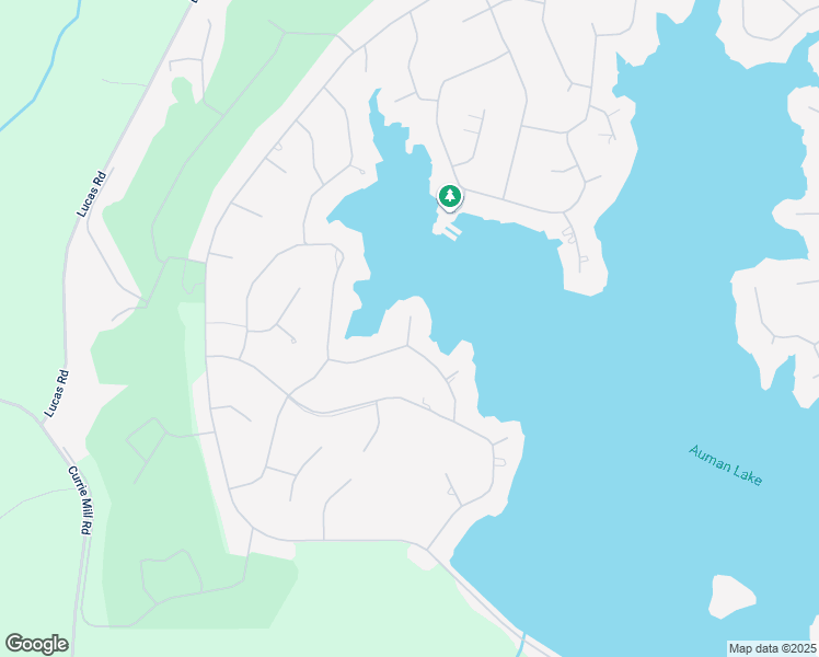 map of restaurants, bars, coffee shops, grocery stores, and more near Gordon Point in Seven Lakes