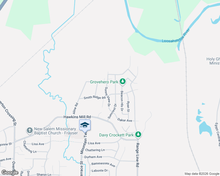 map of restaurants, bars, coffee shops, grocery stores, and more near 4502 Sunny Cove in Memphis