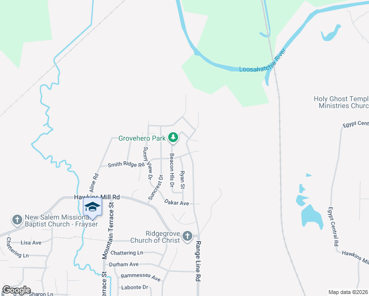 map of restaurants, bars, coffee shops, grocery stores, and more near 4500 Range Line Road in Memphis