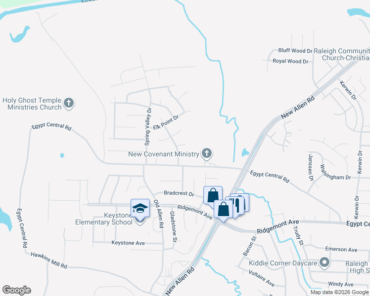 map of restaurants, bars, coffee shops, grocery stores, and more near 3431 Tellico Drive in Memphis