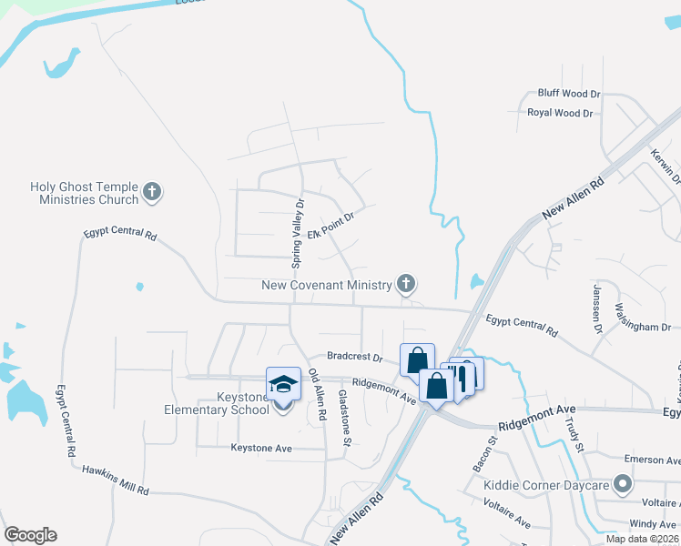 map of restaurants, bars, coffee shops, grocery stores, and more near 3396 Shady Valley Cove in Memphis