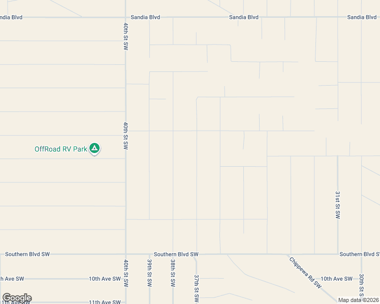 map of restaurants, bars, coffee shops, grocery stores, and more near 607 36th Street Southwest in Rio Rancho