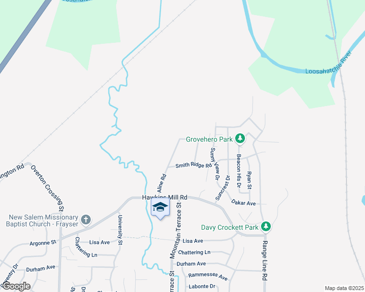 map of restaurants, bars, coffee shops, grocery stores, and more near 4499 Rachael Road in Memphis