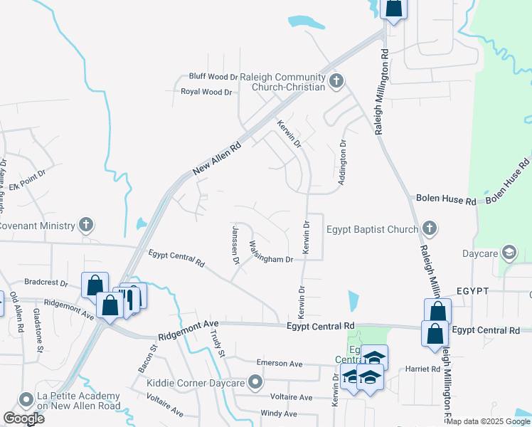 map of restaurants, bars, coffee shops, grocery stores, and more near 3772 Rainford Drive in Memphis