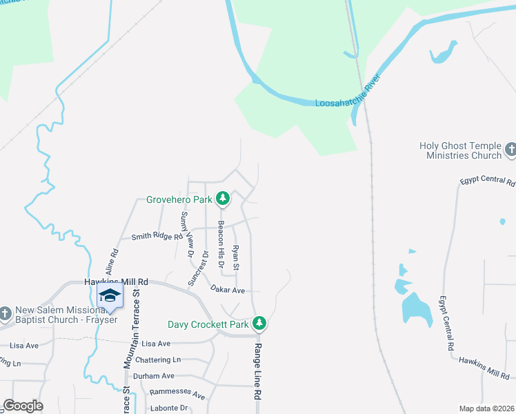map of restaurants, bars, coffee shops, grocery stores, and more near 4500 Range Line Road in Memphis