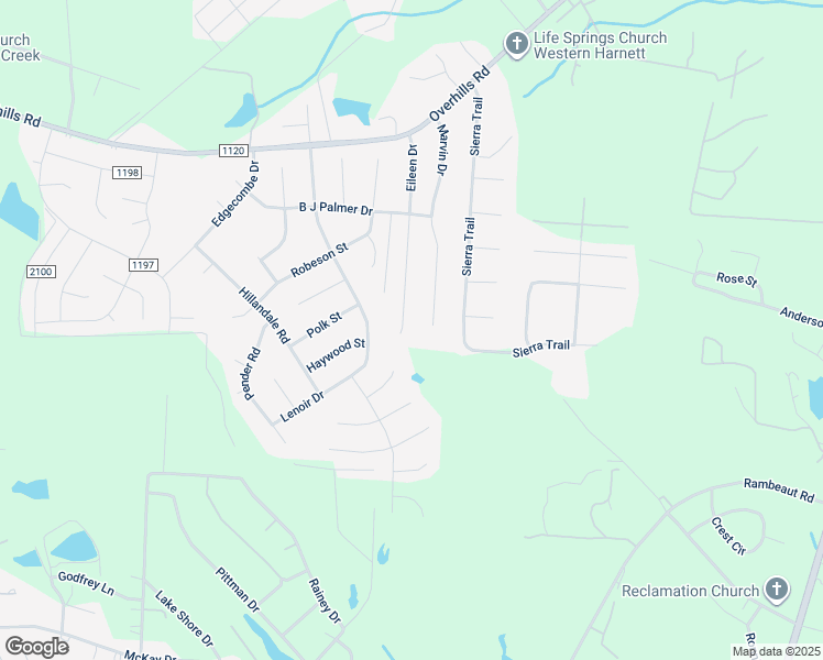 map of restaurants, bars, coffee shops, grocery stores, and more near 447 Eileen Drive in Spring Lake