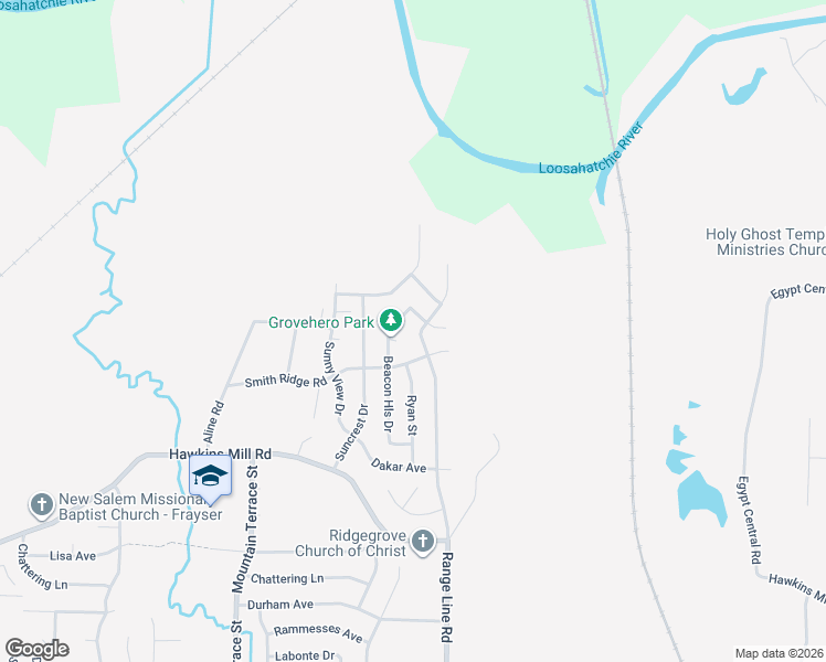 map of restaurants, bars, coffee shops, grocery stores, and more near 4500 Range Line Road in Memphis