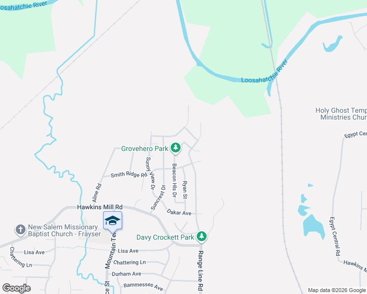 map of restaurants, bars, coffee shops, grocery stores, and more near 4556 Sunnybrook Street in Memphis