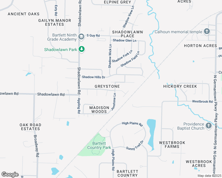 map of restaurants, bars, coffee shops, grocery stores, and more near 7647 Barker Woods Cove West in Arlington