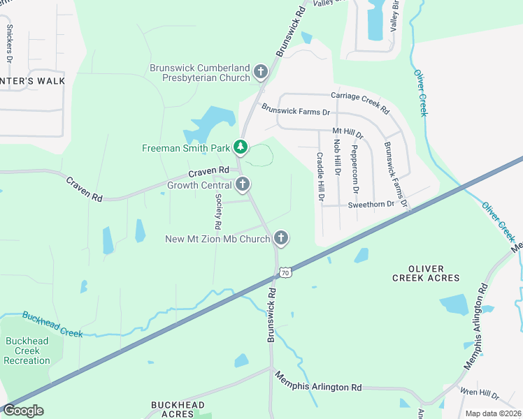 map of restaurants, bars, coffee shops, grocery stores, and more near 4541 Independent Road in Arlington