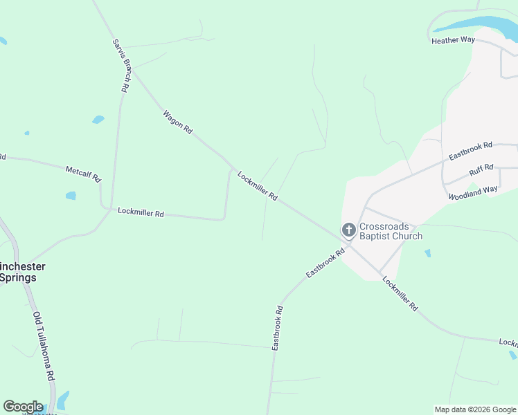 map of restaurants, bars, coffee shops, grocery stores, and more near 1110 Lockmiller Road in Estill Springs