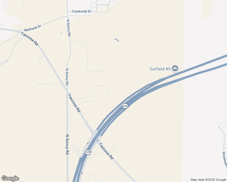 map of restaurants, bars, coffee shops, grocery stores, and more near 4220 Amarillo Creek Road in Amarillo