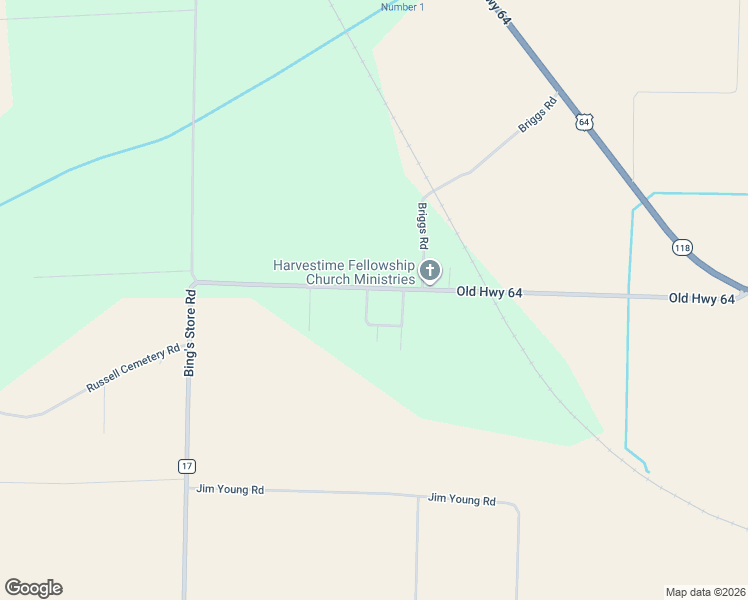 map of restaurants, bars, coffee shops, grocery stores, and more near 6028 Old Highway 64 in Crawfordsville