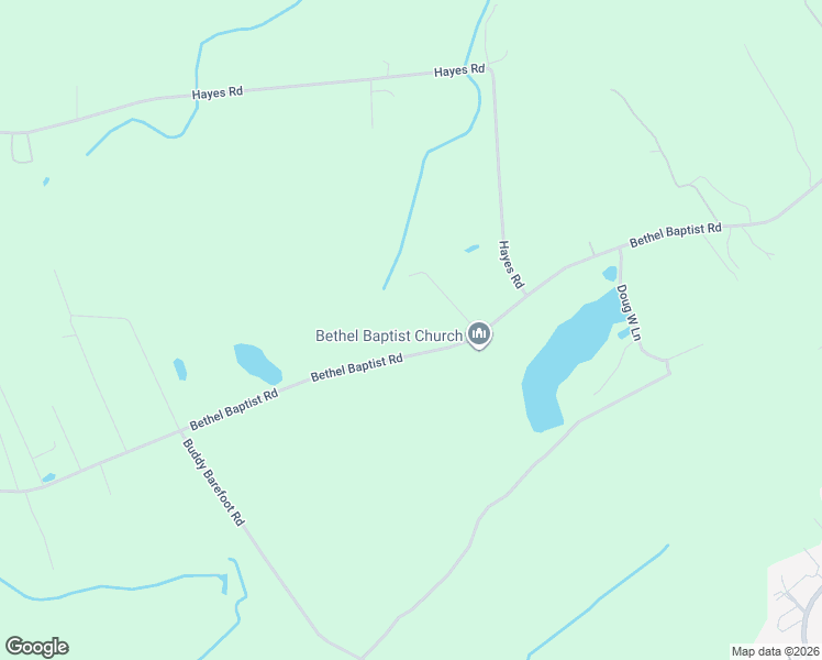 map of restaurants, bars, coffee shops, grocery stores, and more near 1995 Bethel Baptist Road in Spring Lake