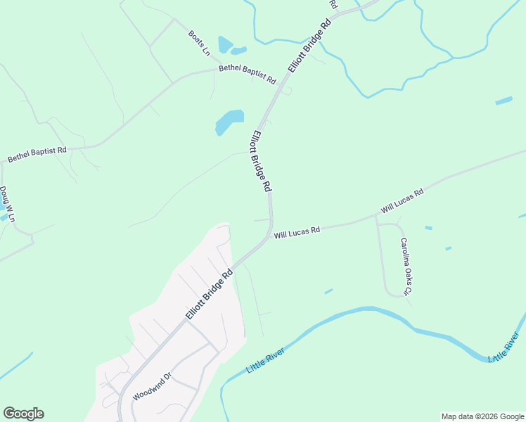 map of restaurants, bars, coffee shops, grocery stores, and more near 7054 Elliott Bridge Road in Spring Lake