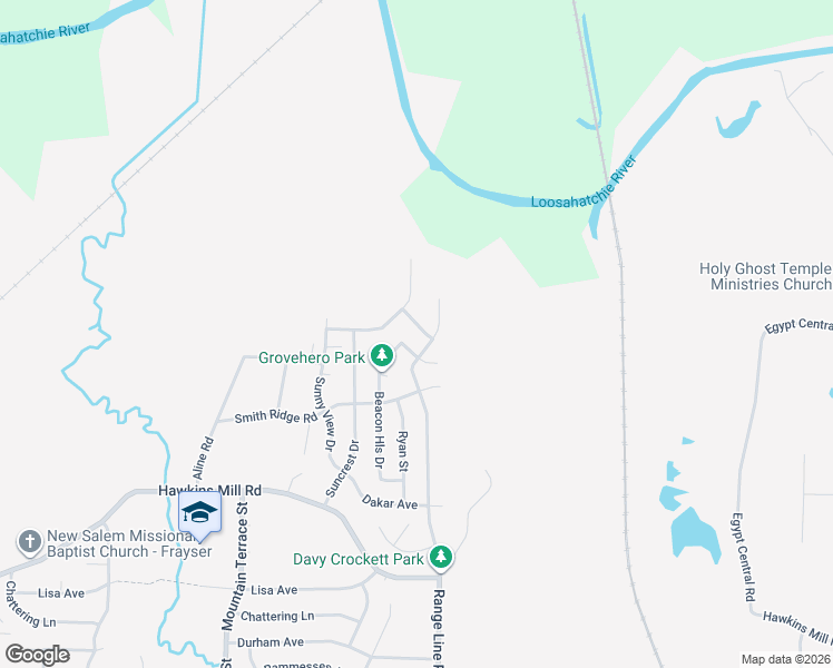 map of restaurants, bars, coffee shops, grocery stores, and more near 2627 Maverick Avenue in Memphis