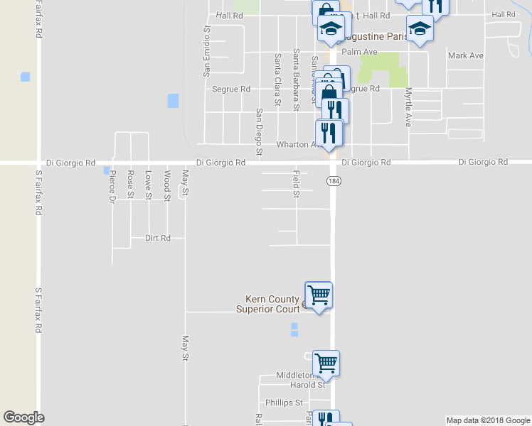 map of restaurants, bars, coffee shops, grocery stores, and more near 7709 Dunnsmere Street in Lamont