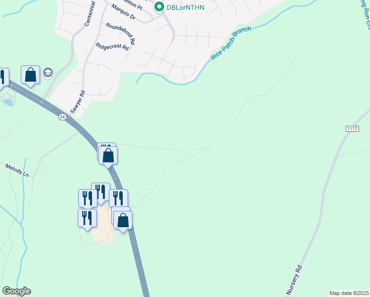 map of restaurants, bars, coffee shops, grocery stores, and more near 333 Wilson Drive in Cameron