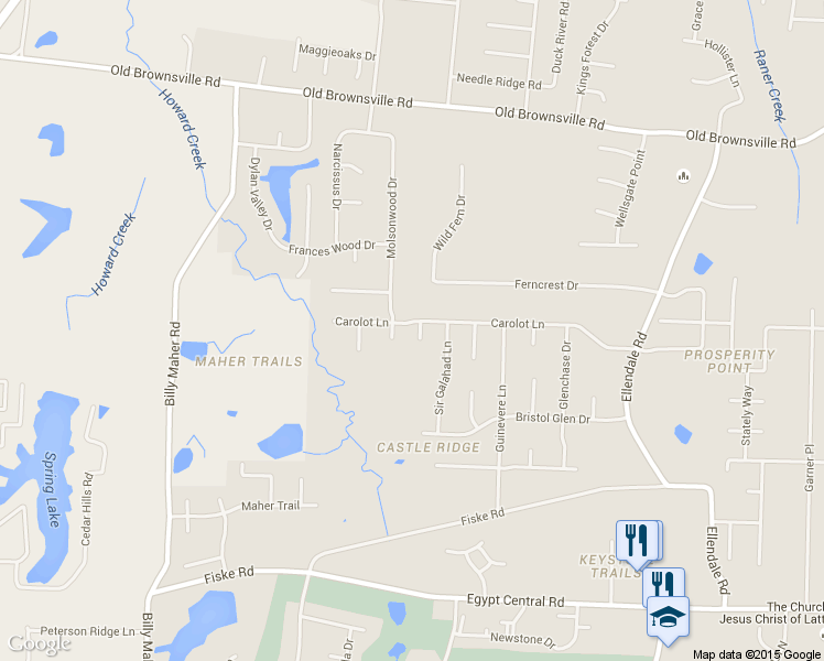 map of restaurants, bars, coffee shops, grocery stores, and more near 4559 Dietz Cove in Memphis