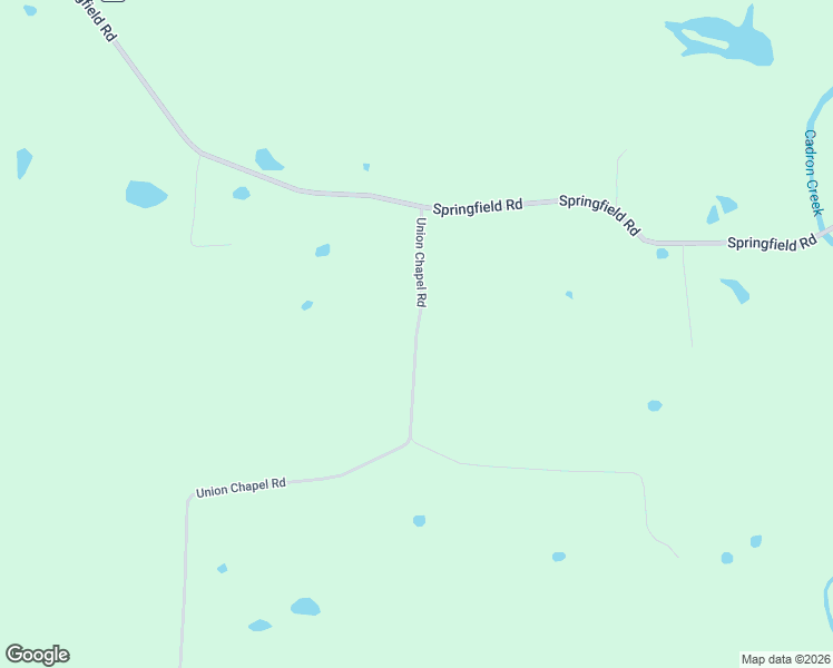 map of restaurants, bars, coffee shops, grocery stores, and more near 1348 Union Chapel Road in Springfield