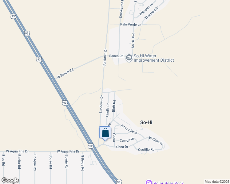 map of restaurants, bars, coffee shops, grocery stores, and more near 4299 Bluff Rd in Golden Valley