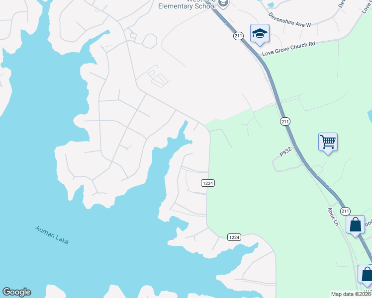map of restaurants, bars, coffee shops, grocery stores, and more near 139 Harrell Road in Seven Lakes