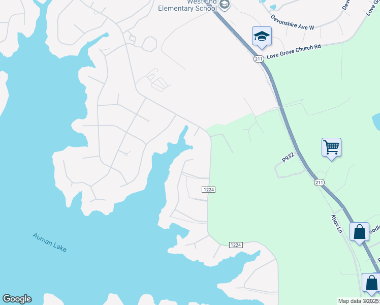 map of restaurants, bars, coffee shops, grocery stores, and more near 141 Harrell Road in Seven Lakes