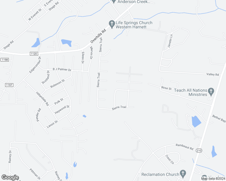 map of restaurants, bars, coffee shops, grocery stores, and more near 131 Montana Lane in Spring Lake