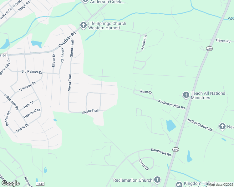 map of restaurants, bars, coffee shops, grocery stores, and more near 357 Montana Lane in Spring Lake