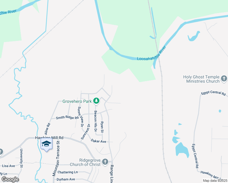 map of restaurants, bars, coffee shops, grocery stores, and more near 4562 Range Line Road in Memphis