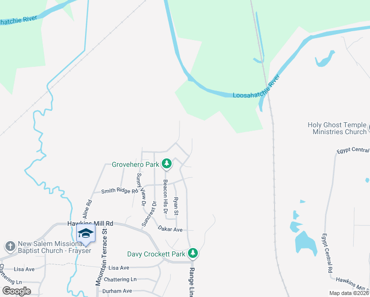 map of restaurants, bars, coffee shops, grocery stores, and more near 2627 Maverick Avenue in Memphis