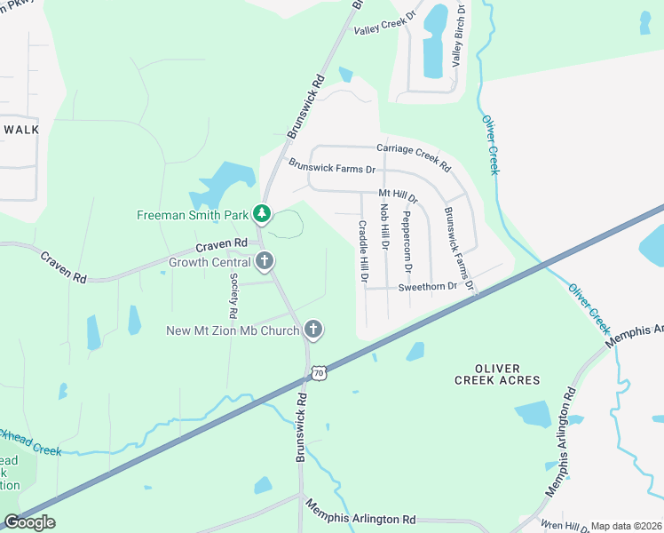 map of restaurants, bars, coffee shops, grocery stores, and more near 4552 Independent Road in Arlington