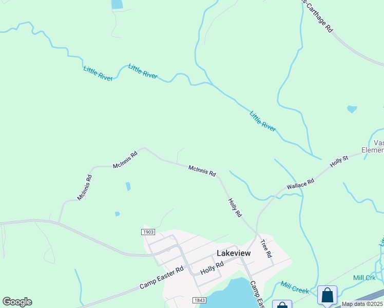 map of restaurants, bars, coffee shops, grocery stores, and more near 330 McInnis Road in Carthage