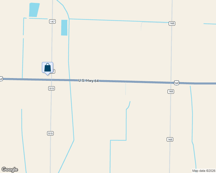 map of restaurants, bars, coffee shops, grocery stores, and more near 895 U.S. 64 in Wynne