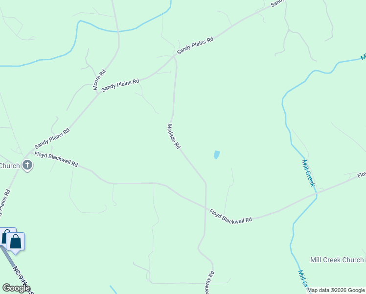 map of restaurants, bars, coffee shops, grocery stores, and more near 530 Mcdade Road in Tryon