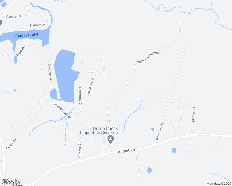 map of restaurants, bars, coffee shops, grocery stores, and more near 365 Queens Cove Way in Whispering Pines