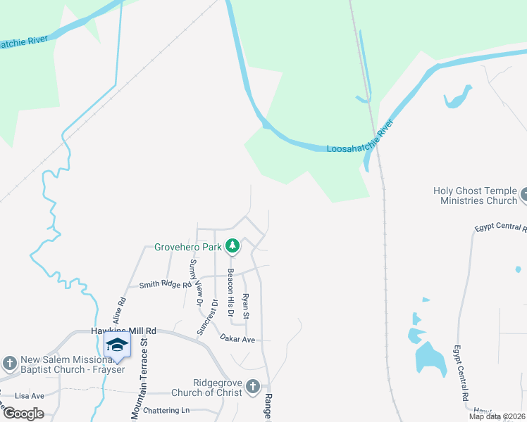 map of restaurants, bars, coffee shops, grocery stores, and more near 4610 Sunnybrook Street in Memphis