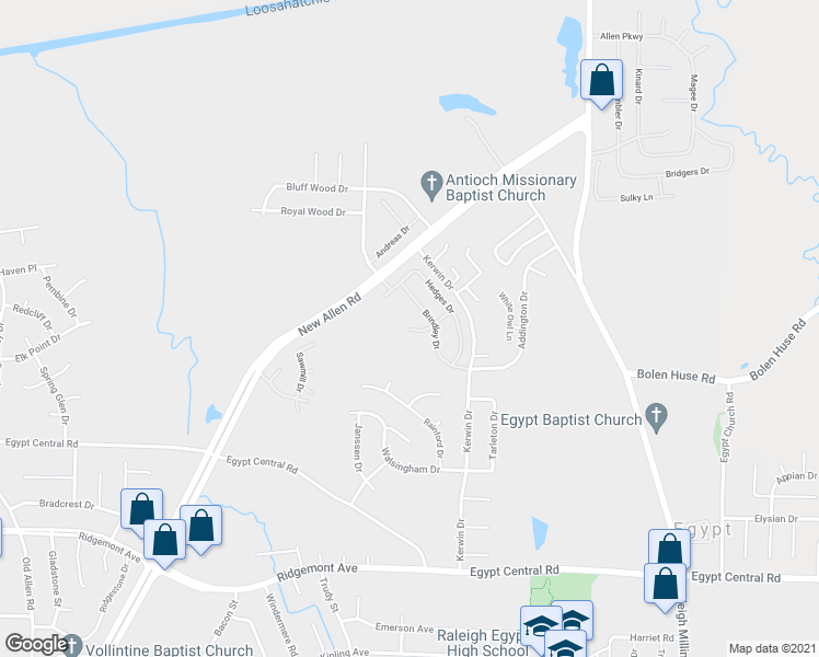 map of restaurants, bars, coffee shops, grocery stores, and more near 4650 Hedges Drive in Memphis