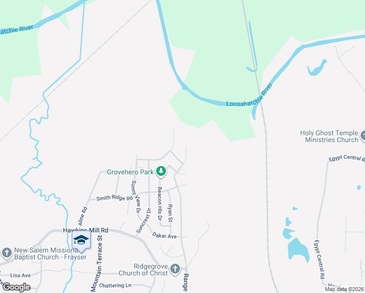 map of restaurants, bars, coffee shops, grocery stores, and more near 4610 Sunnybrook Street in Memphis
