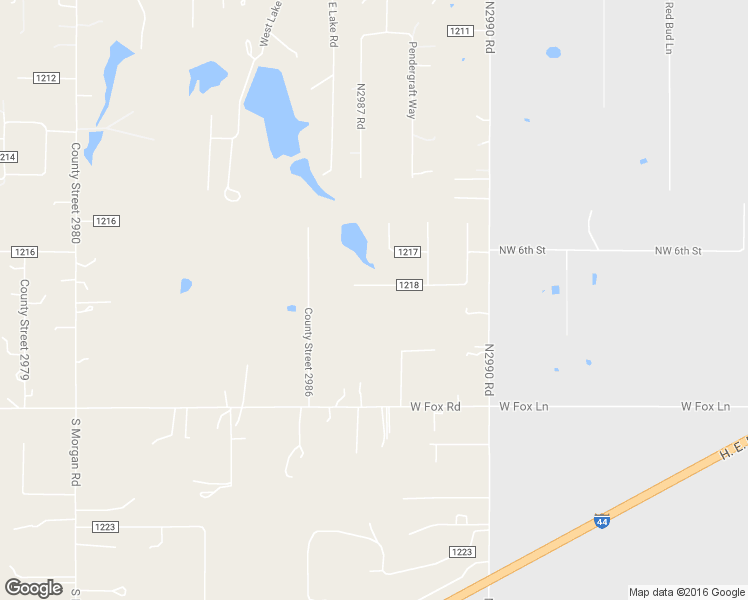map of restaurants, bars, coffee shops, grocery stores, and more near 2465 County Road 1218 in Blanchard