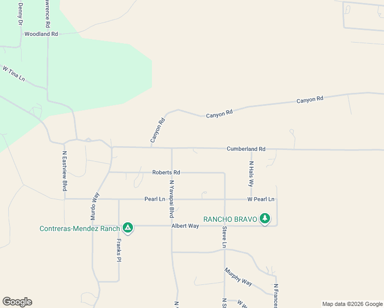 map of restaurants, bars, coffee shops, grocery stores, and more near 2450 Cumberland Road in Williams