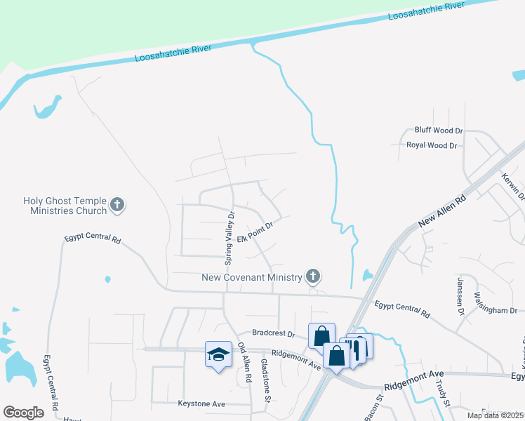 map of restaurants, bars, coffee shops, grocery stores, and more near 3392 Redcliff Drive in Memphis