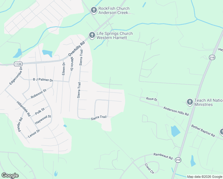 map of restaurants, bars, coffee shops, grocery stores, and more near 11 South Dakota Court in Spring Lake